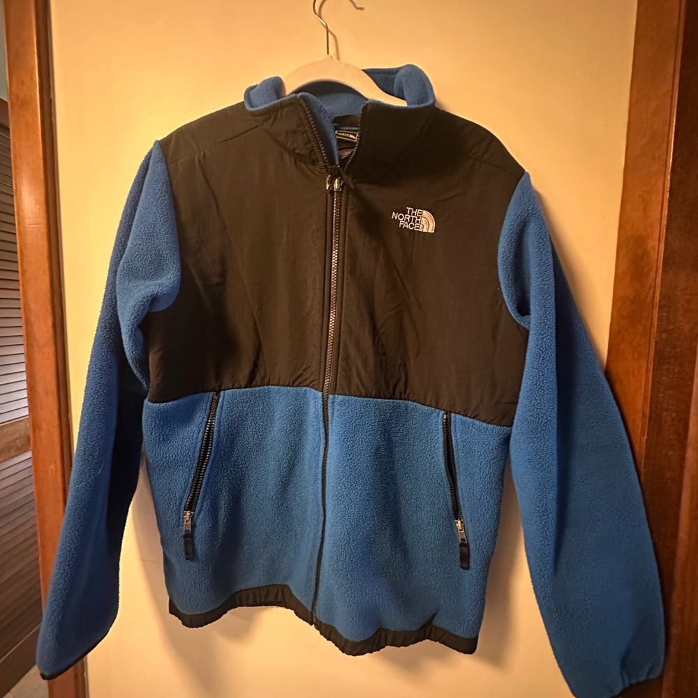 The North Face Kids Blue and Black Jacket